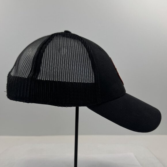The Normal Brand Heritage Compass Logo Trucker Hat Black Adjustable Mesh Back OS - Picture 8 of 10